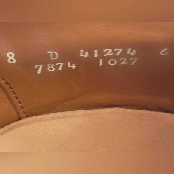 Allen Edmonds Fairhaven Mens Wingtip Dress Shoes Size 8 Dark brown/mahog… - Picture 13 of 16